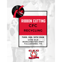 *RESCHEDULE DATE TBD* Ribbon Cutting: CFC Recycling 