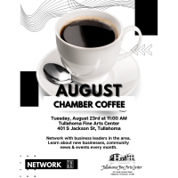August Chamber Coffee Hosted By the Tullahoma Fine Arts Center