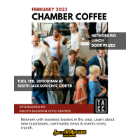 February Chamber Coffee sponsored by South Jackson Civic Center 
