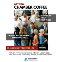 July Chamber Coffee hosted by Resource MFG