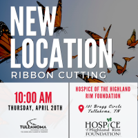 Relocation Ribbon Cutting: Hospice of the Highland Rim Society