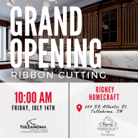 Grand Opening Ribbon Cutting: Rigney HomeCraft, LLC