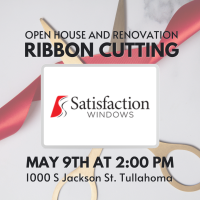 Ribbon Cutting: Satisfaction Windows Open House & Renovation