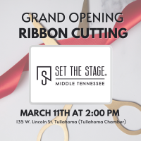 Ribbon Cutting: Set the Stage Grand Opening