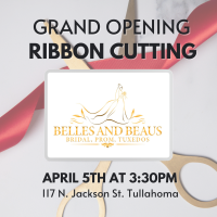 Grand Opening Ribbon Cutting: Belles and Beaus Bridal & Formal