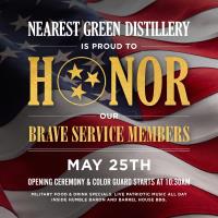 Nearest Green Distillery Honors our Brave Service Members