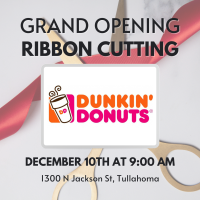 Dunkin' Donuts Ribbon Cutting