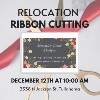 Hampton Creek Boutique Relocation Ribbon Cutting