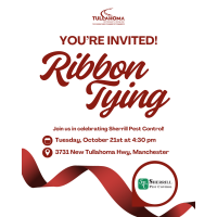 Ribbon Tying: Sherrill Pest Control