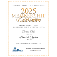 2025 Membership Celebration Sponsored by FirstBank and Vanderbilt Tullahoma-Harton Hospital