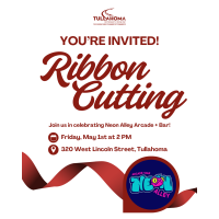 Ribbon Cutting: Neon Alley Arcade + Bar