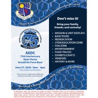 AEDC 75th Anniversary Open House