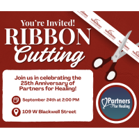 Ribbon Cutting: Partners for Healing