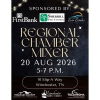 Regional Chamber Mixer sponsored by FirstBank and Sherrill Pest Control
