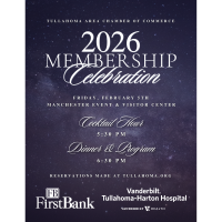 2026 Membership Celebration Sponsored by FirstBank and Vanderbilt Tullahoma-Harton Hospital