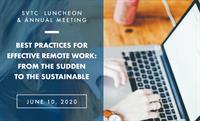 Best Practices for Effective Remote Work: From the Sudden to the Sustainable