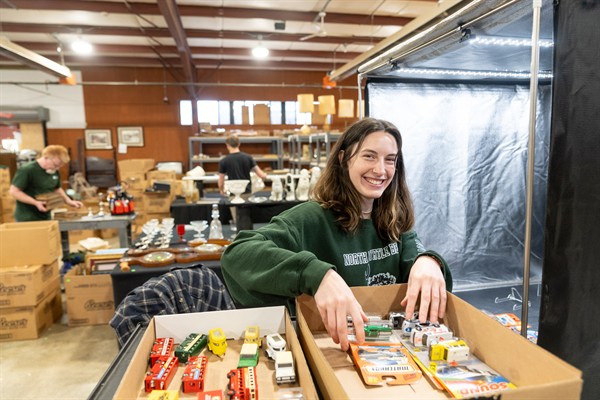 We catalog and sell 1200+ lots per week in 2 weekly online auctions.