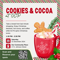 Christmas Cookies & Cocoa @ Our Community Place