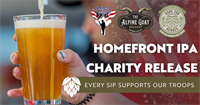 4th of July Homefront IPA Charity Beer Release