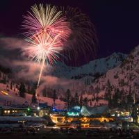 Winter Fireworks at Squaw Valley