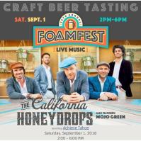 Achieve Tahoe's Foam Fest - with The California Honeydrops and Mojo Green