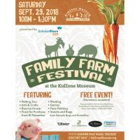 Family Farm Festival at the KidZone Museum