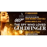 9th Annual Shane McConkey Legacy Gala: 007, The Spy Who Loved Goldfinger