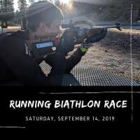 Running Biathlon Race