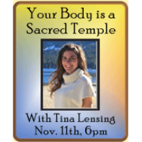 Your Body is a Sacred Temple With Tina Lensing, MSW, LICSW