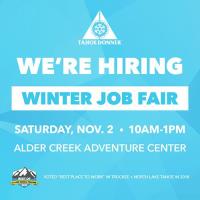 Tahoe Donner Winter Job Fair