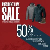 Presidents Day Sale at Mountain Hardware & Sports!