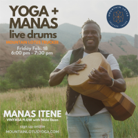 Yoga + Manas Itene Live Drums