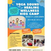 Yoga Sound Healing Wellness Kids Camp