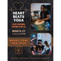 Heart Beat Yoga + Drum Circle