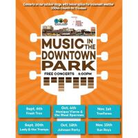 Fall Music in the Downtown Park