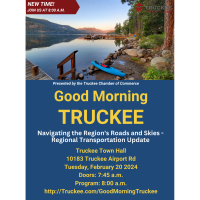 Good Morning Truckee - Navigating the Region's Roads and Skies - Regional Transportation Update