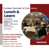 March Lunch & Learn: Truckee Tahoe Building Decarbonization Pilot Program Update