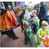Trick-or-Treating Downtown & Party in the Downtown Park