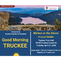 Good Morning Truckee: Wolves in the Sierra: A Local Update