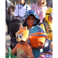 Halloween in the Truckee Downtown Park
