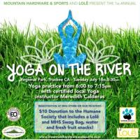 YOGA ON THE RIVER