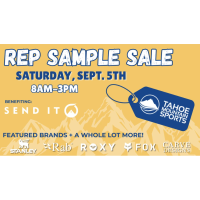 Tahoe Mountain Sports Rep Sample Sale