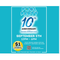 Truckee Community Pool's 10th Anniversary Party