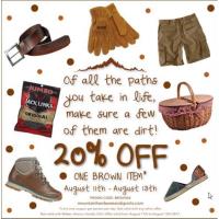 August Promotion - Brown
