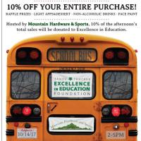 Give Back to Schools at Mountain Hardware & Sports