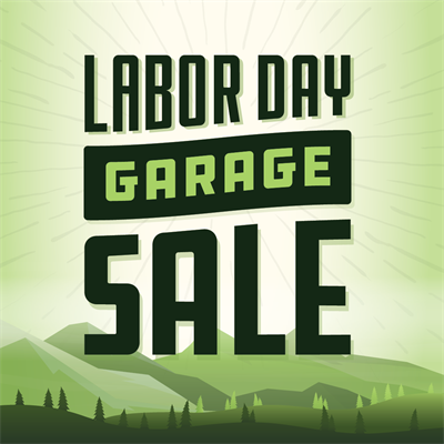 Labor Day Garage Sale
