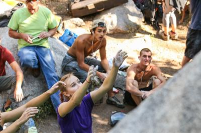 We rent and sell Bouldering gear and put on the Boulder Bash climbing competition each summer 