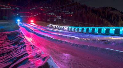 Disco Snow Tubing at Squaw Valley