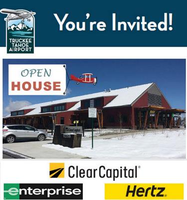 Truckee Tahoe Airport Open House Party - New Warehouse Office Building