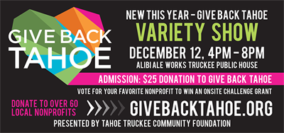 Give Back Tahoe Variety Show